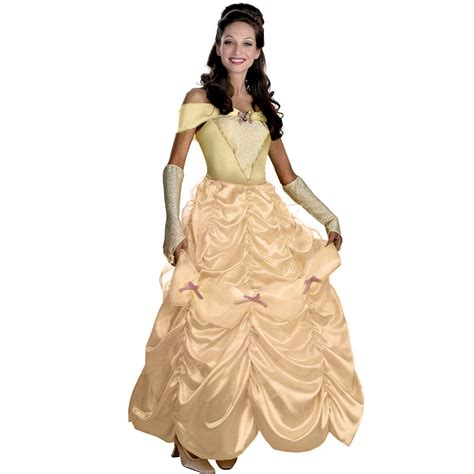 belle costume for adults